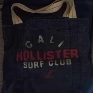 Hollister Surf Club Tote Bag - Blue and Red